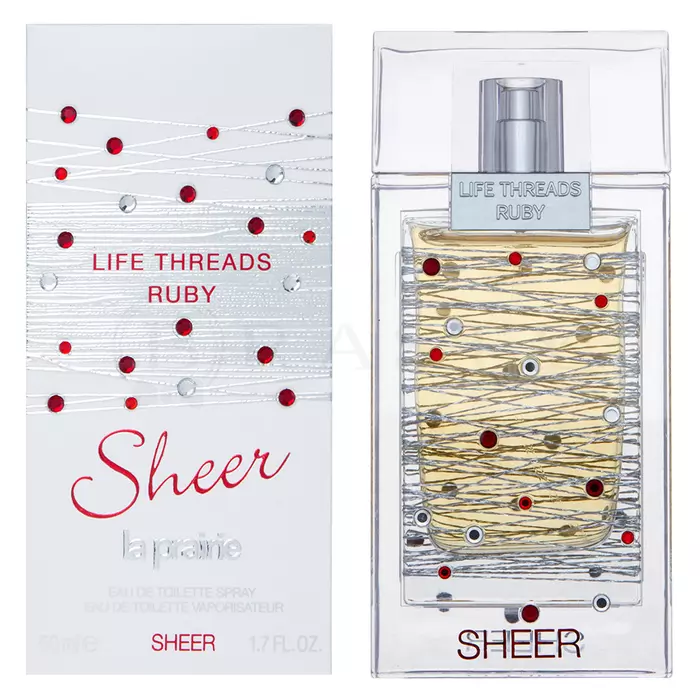 La Prairie Life Threads Sheer Ruby Eau de Toilette para mujer 50 ml