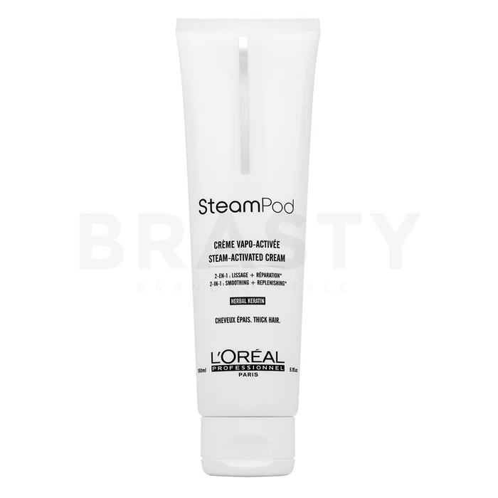 L´Oréal Professionnel Steampod Smoothing Cream uhlazující krém pro hrubé a nepoddajné vlasy 150 ml
