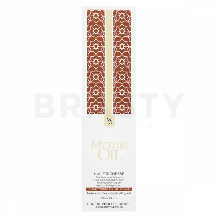 L´Oréal Professionnel Mythic Oil Huile Richesse olej pro suché a nepoddajné vlasy 100 ml