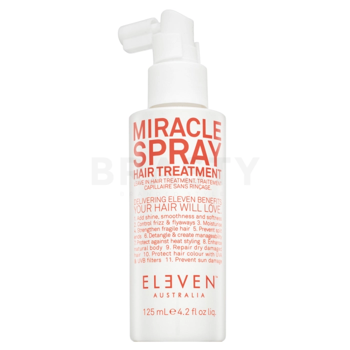 Eleven Australia Miracle Spray Hair Treatment stylingový sprej pre hebkosť a lesk vlasov 125 ml