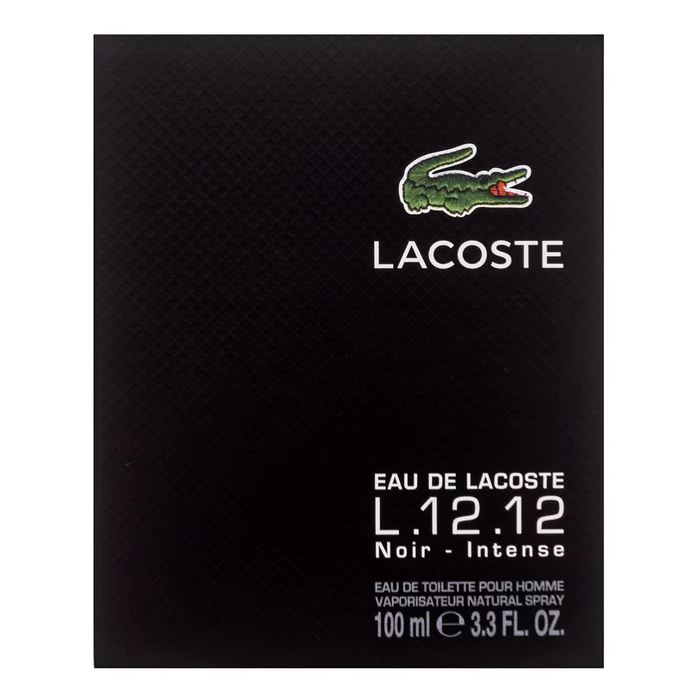 Lacoste Eau de Lacoste L.12.12. Noir Intense Eau de Toilette bărbați 100 ml