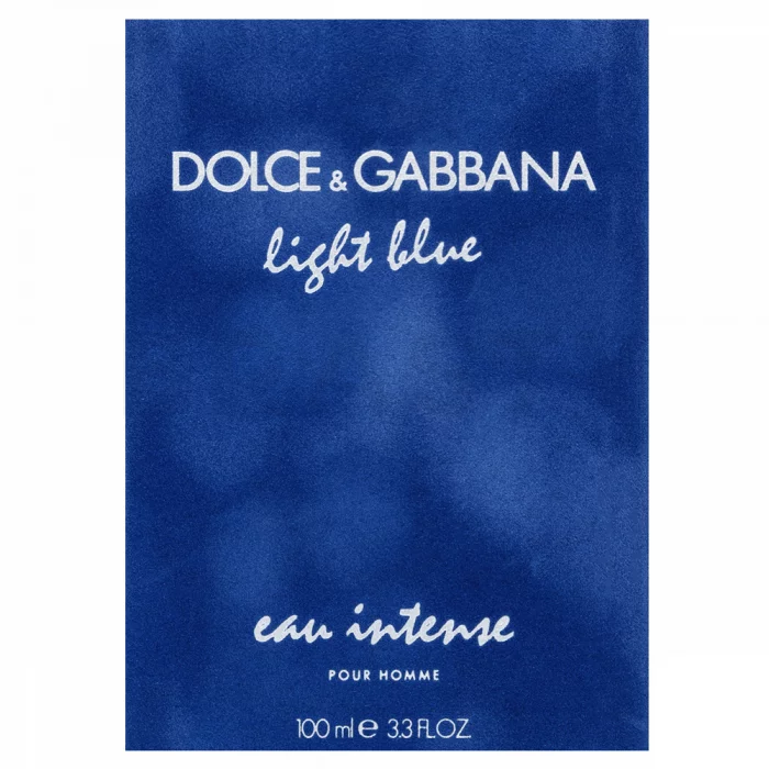 Dolce & Gabbana Light Blue Eau Intense Pour Homme parfémovaná voda pre mužov 100 ml