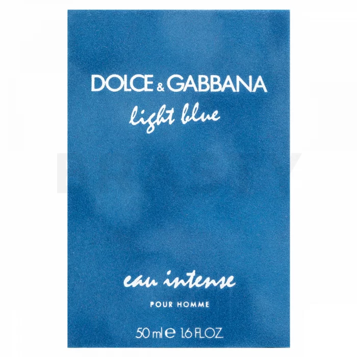 Dolce & Gabbana Light Blue Eau Intense Pour Homme parfémovaná voda pre mužov 50 ml