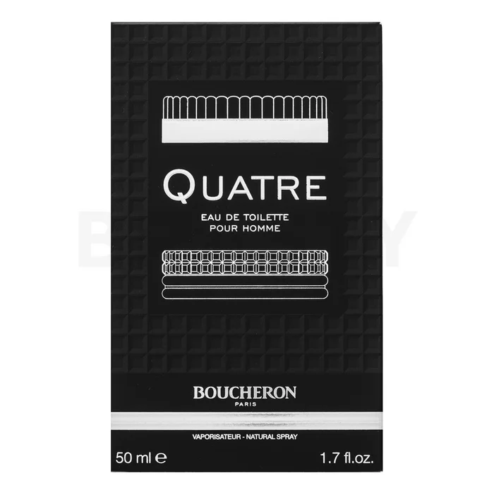 Boucheron Quatre Pour Homme toaletní voda pro muže 50 ml