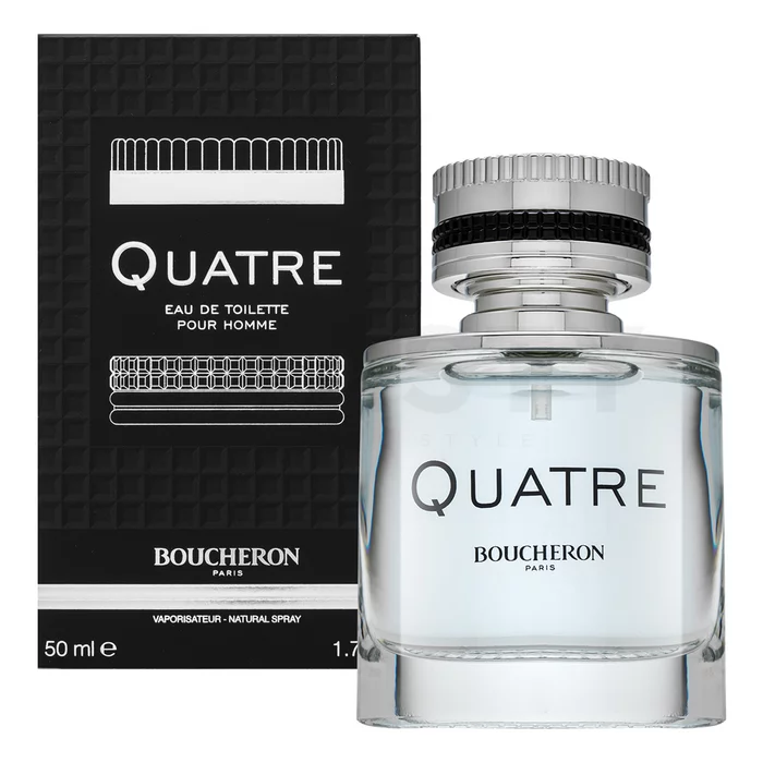 Boucheron Quatre Pour Homme toaletní voda pro muže 50 ml