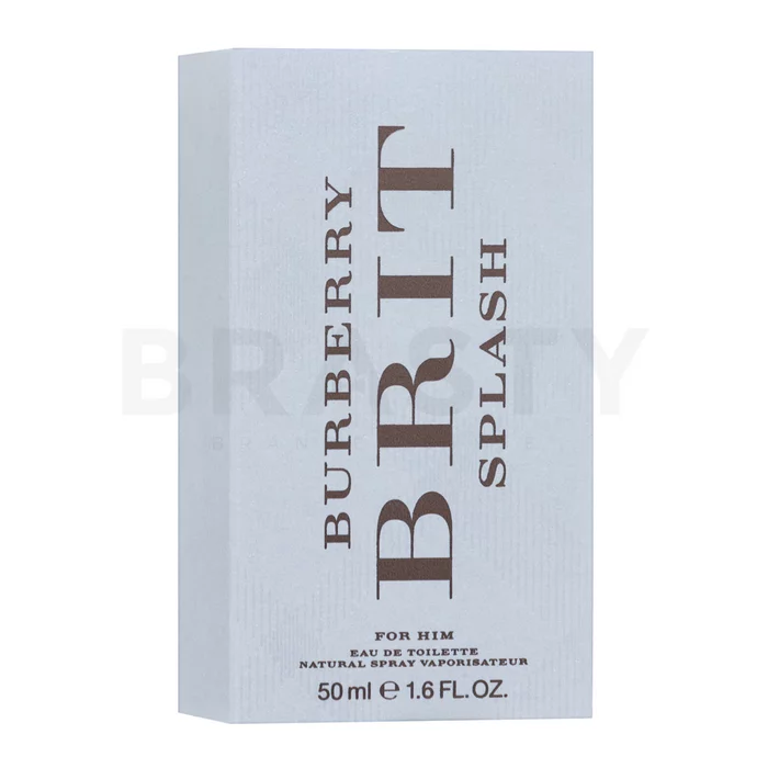 Burberry Brit Splash toaletní voda pro muže 50 ml
