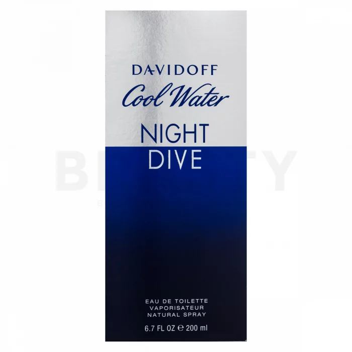 Davidoff Cool Water Night Dive toaletní voda pro muže 200 ml