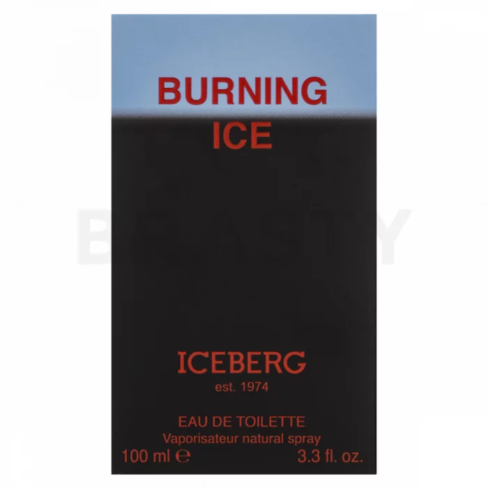 Iceberg Burning Ice Eau de Toilette voor mannen 100 ml