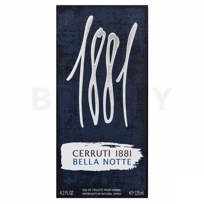 Cerruti 1881 Bella Notte Man Eau de Toilette bărbați 125 ml