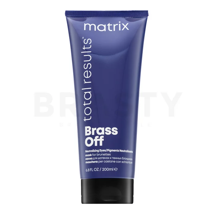 Matrix Total Results Brass Off Pigments Neutralisants Mask neutralizující maska pro barvené vlasy 200 ml