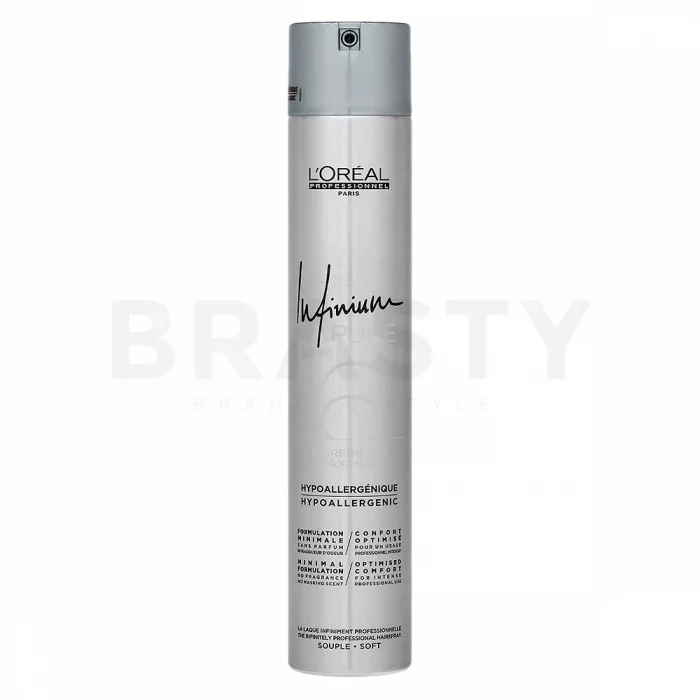 L´Oréal Professionnel Infinium Infinium Pure Soft lak na vlasy pro lehkou fixaci 500 ml
