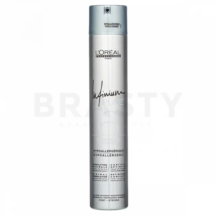 L´Oréal Professionnel Infinium Infinium Pure Strong lak za kosu za jaku fiksaciju 500 ml