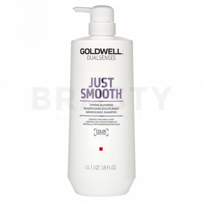 Goldwell Dualsenses Just Smooth Taming Shampoo uhlazující šampon pro nepoddajné vlasy 1000 ml