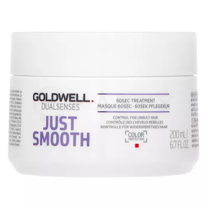 Goldwell Dualsenses Just Smooth 60sec Treatment gladilna maska za neurejene lase 200 ml
