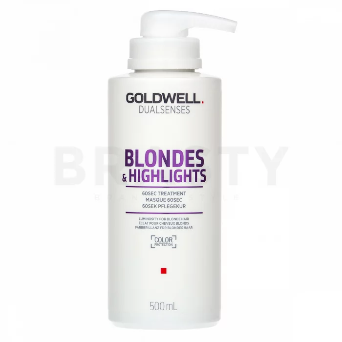 Goldwell Dualsenses Blondes & Highlights 60sec Treatment maska do włosów blond 500 ml