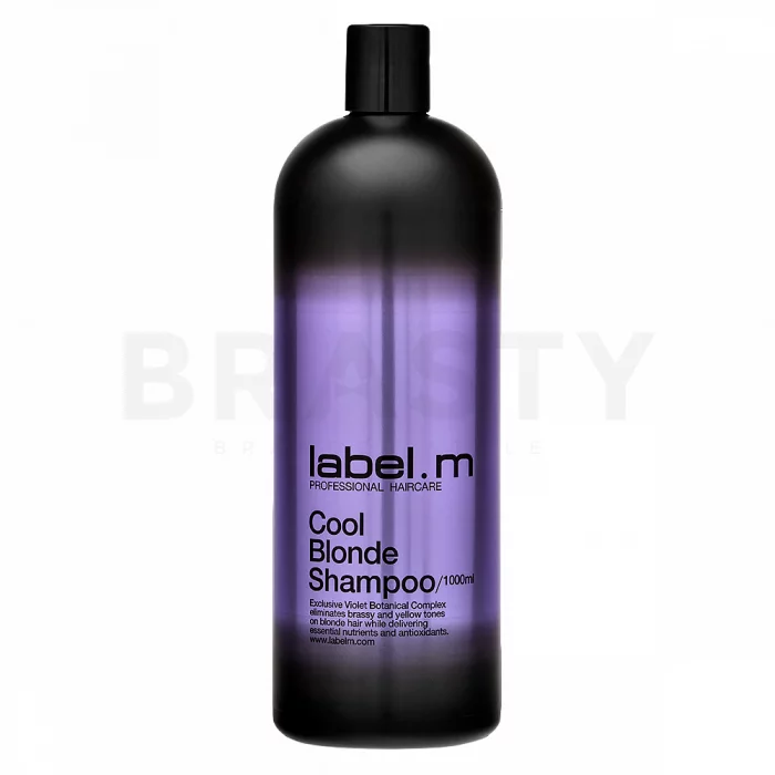 Label.M Cool Blonde Shampoo shampoo for platinum blonde and gray hair 1000 ml