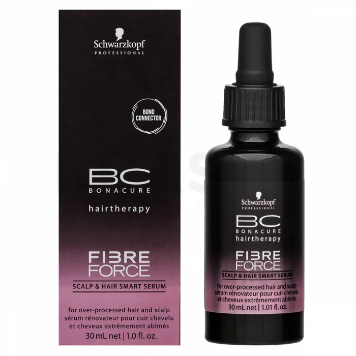 Schwarzkopf Professional BC Bonacure Fibre Force Scalp & Hair Smart Serum sérum pro velmi poškozené vlasy 30 ml