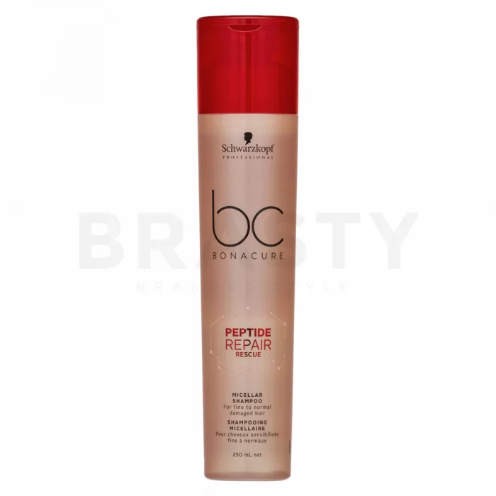 Schwarzkopf Professional BC Bonacure Peptide Repair Rescue Micellar Shampoo šampon pro poškozené vlasy 250 ml