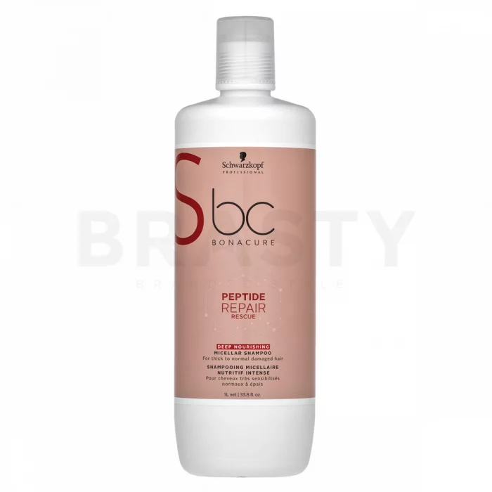 Schwarzkopf Professional BC Bonacure Peptide Repair Rescue Deep Nourishing Micellar Shampoo shampoo for damaged hair 1000 ml