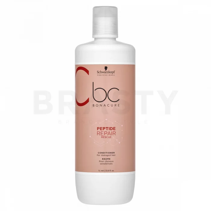 Schwarzkopf Professional BC Bonacure Peptide Repair Rescue Conditioner Conditioner für geschädigtes Haar 1000 ml