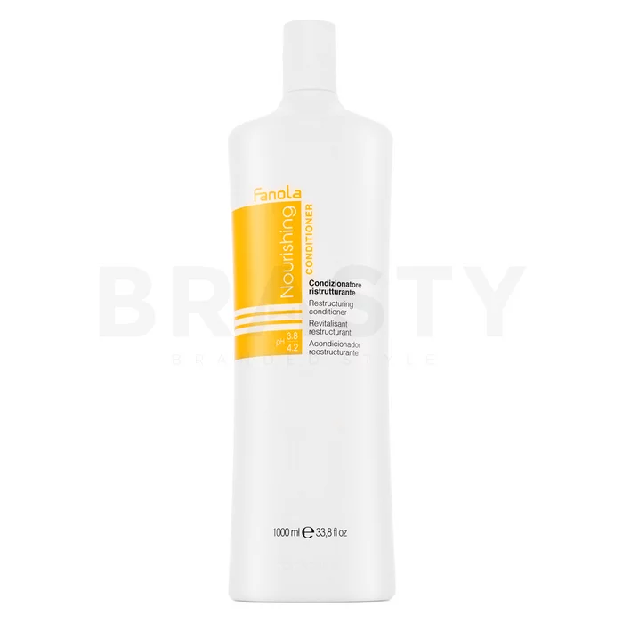 Fanola Nourishing Restructuring Conditioner kondicionér pro suché a poškozené vlasy 1000 ml