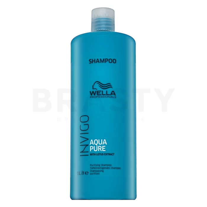 Wella Professionals Invigo Balance Aqua Pure Purifying Shampoo šampon pro mastné vlasy 1000 ml