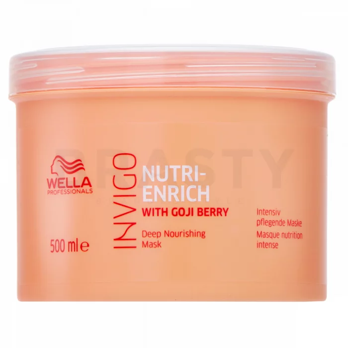 Wella Professionals Invigo Nutri-Enrich Deep Nourishing Mask maska pro suché a poškozené vlasy 500 ml