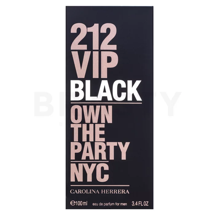 Carolina Herrera 212 VIP Black parfémovaná voda pre mužov 100 ml