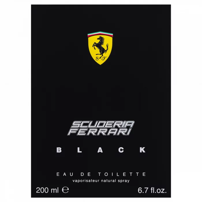 Ferrari Scuderia Black Eau de Toilette für Herren 200 ml