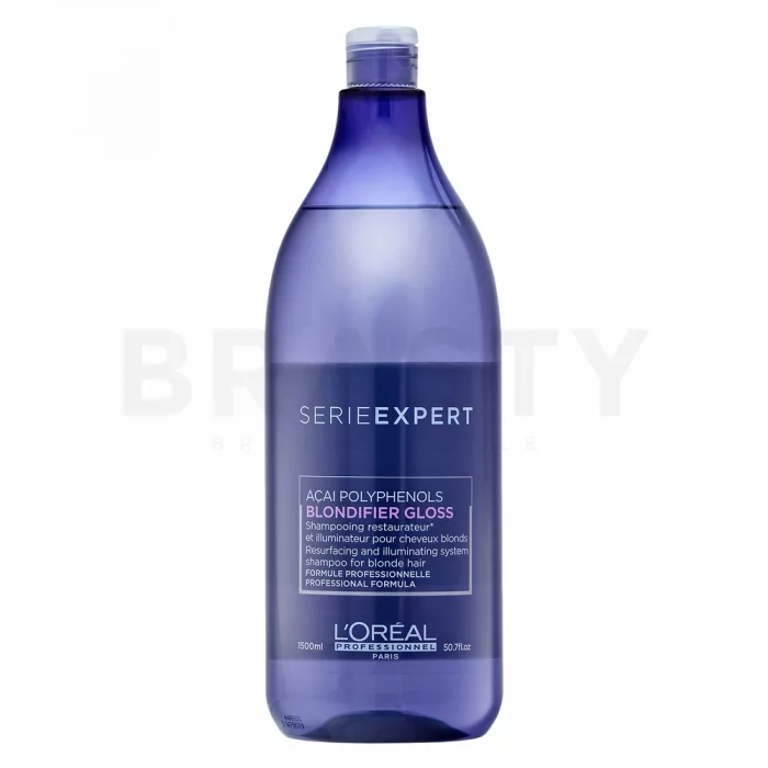 L´Oréal Professionnel Série Expert Blondifier Gloss Shampoo szampon do włosów bez połysku 1500 ml