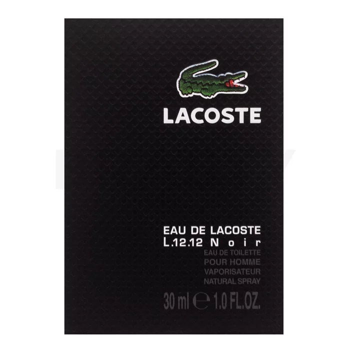 Lacoste Eau de Lacoste L.12.12. Noir Eau de Toilette bărbați 30 ml