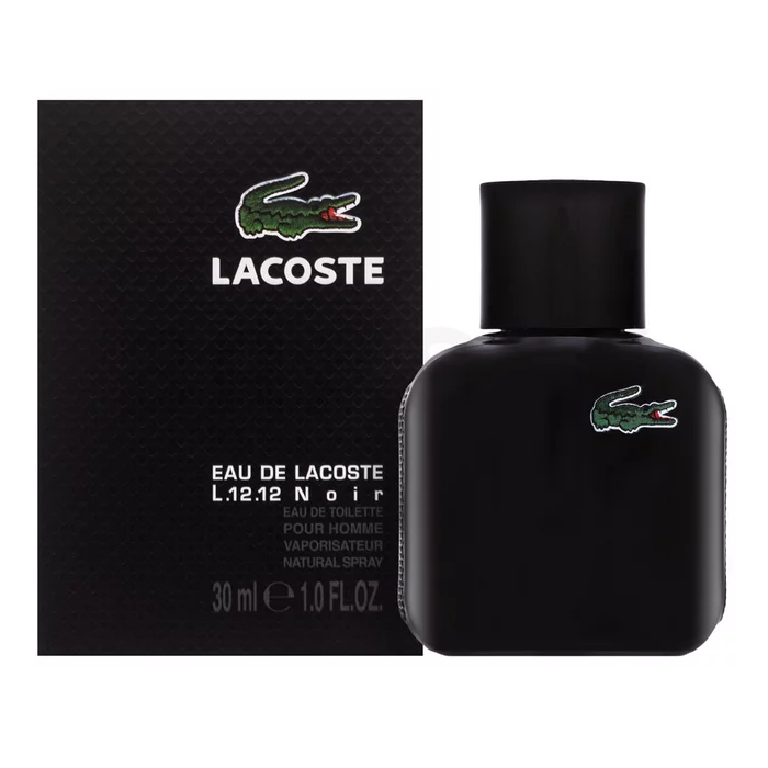 Lacoste Eau de Lacoste L.12.12. Noir Eau de Toilette bărbați 30 ml