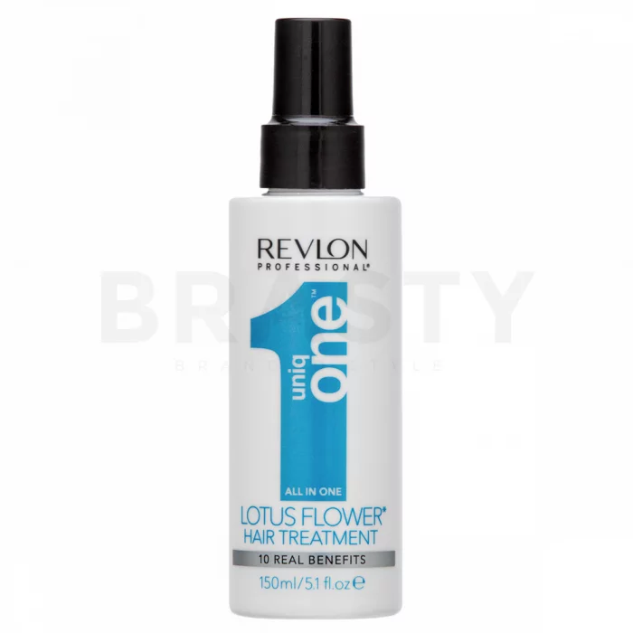 Revlon Professional Uniq One All In One Lotus Flower Treatment posilující bezoplachový sprej pro poškozené vlasy 150 ml