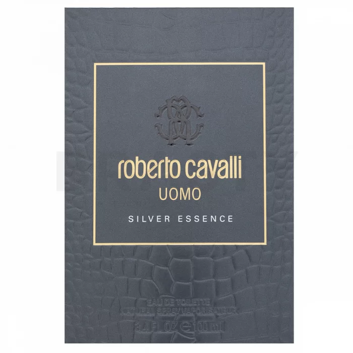Roberto Cavalli Uomo Silver Essence toaletní voda pro muže 100 ml
