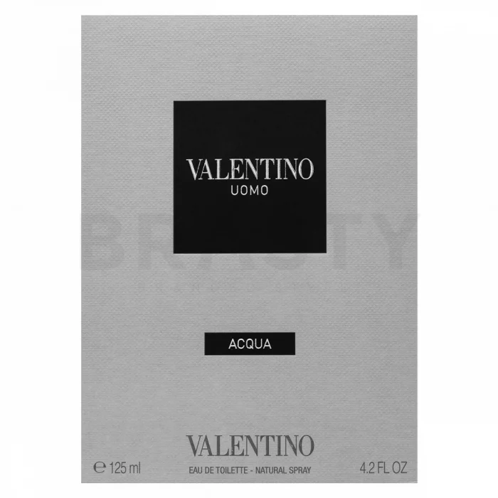 Valentino Valentino Uomo Acqua Eau de Toilette for men 125 ml