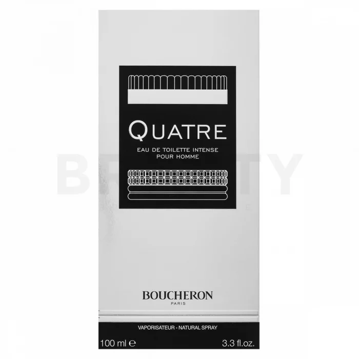 Boucheron Quatre Pour Homme Intense toaletná voda pre mužov 100 ml