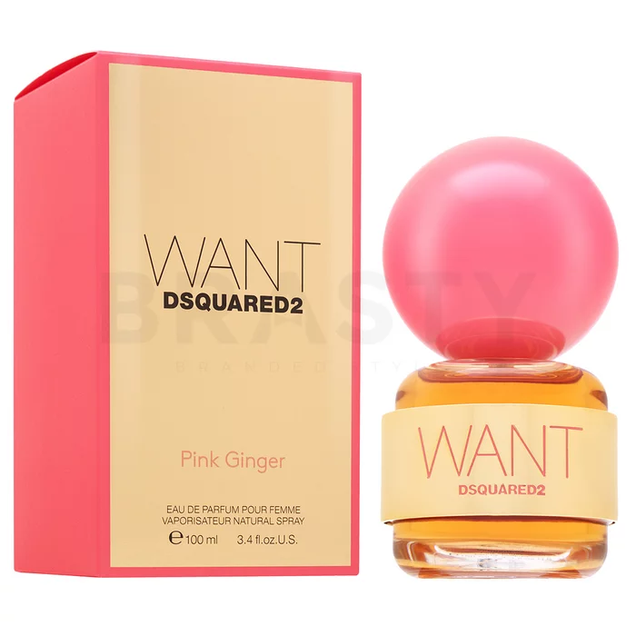 Dsquared2 Want Pink Ginger parfémovaná voda pro ženy 100 ml