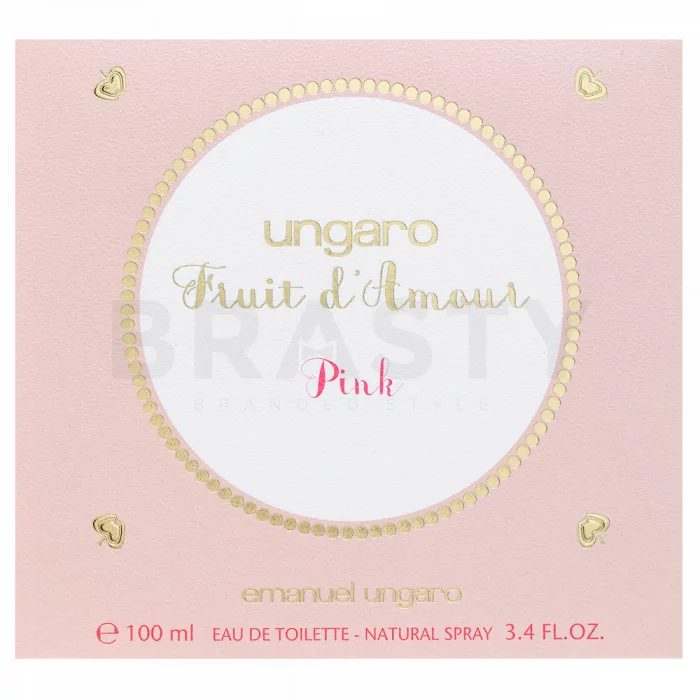 Emanuel Ungaro Fruit d'Amour Pink toaletní voda pro ženy 100 ml