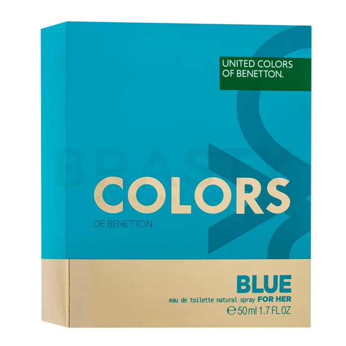 Benetton Colors de Benetton Blue toaletní voda pro ženy 50 ml