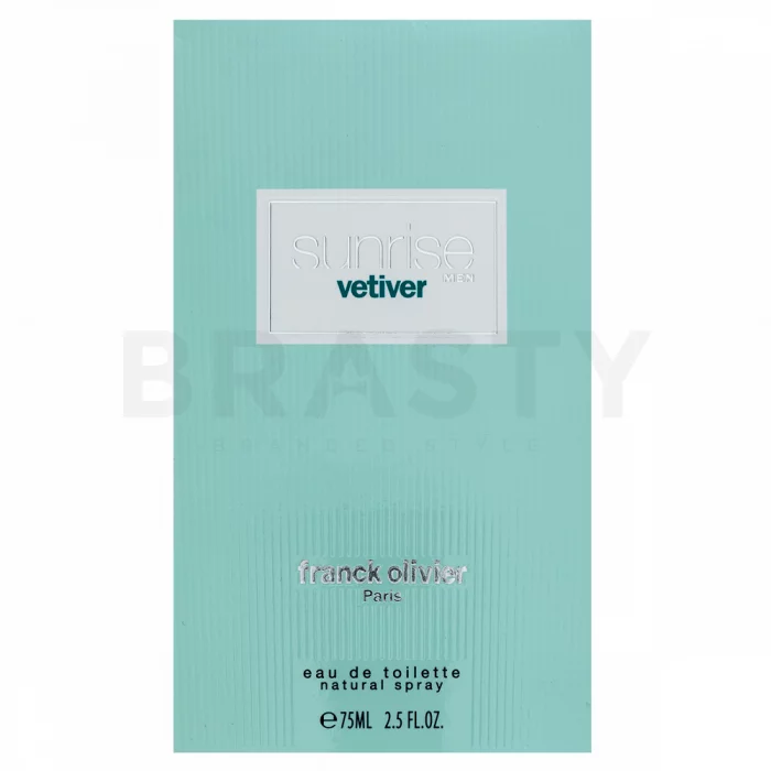 Franck Olivier Sunrise Vetiver Eau de Toilette bărbați 75 ml