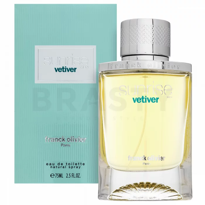 Franck Olivier Sunrise Vetiver Eau de Toilette bărbați 75 ml