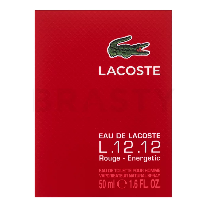 Lacoste Eau de Lacoste L.12.12. Rouge Energetic toaletní voda pro muže 50 ml
