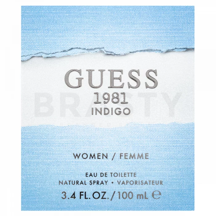 Guess 1981 Indigo Eau de Toilette voor vrouwen 100 ml