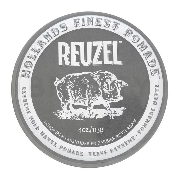 Reuzel Extreme Hold Matte Pomade modeling paste for extra strong fixation 113 g
