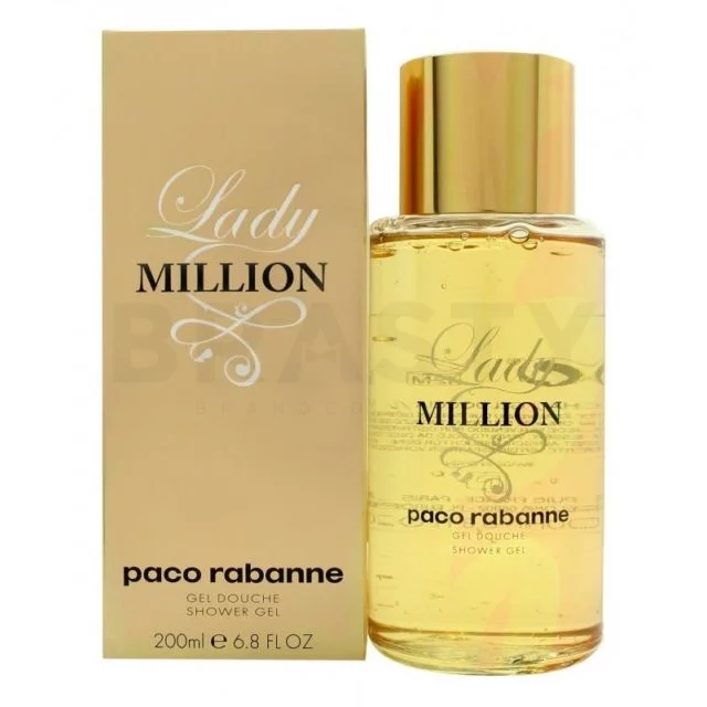 Paco Rabanne Lady Million gel doccia da donna 200 ml