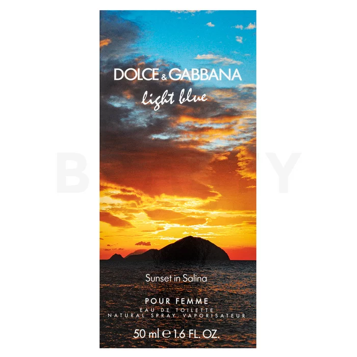 Dolce & Gabbana Light Blue Sunset in Salina toaletní voda pro ženy 50 ml