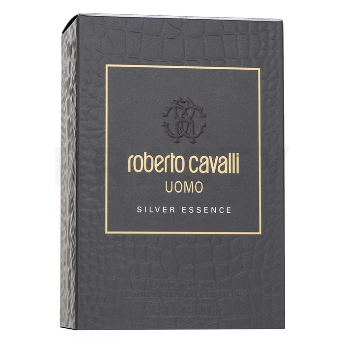 Roberto Cavalli Uomo Silver Essence toaletní voda pro muže 60 ml