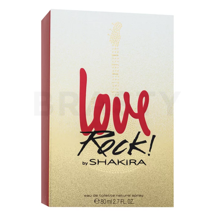 Shakira Love Rock! Eau de Toilette da donna 80 ml