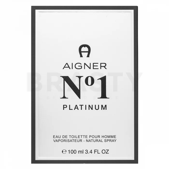 Aigner No.1 Platinum Eau de Toilette para hombre 100 ml