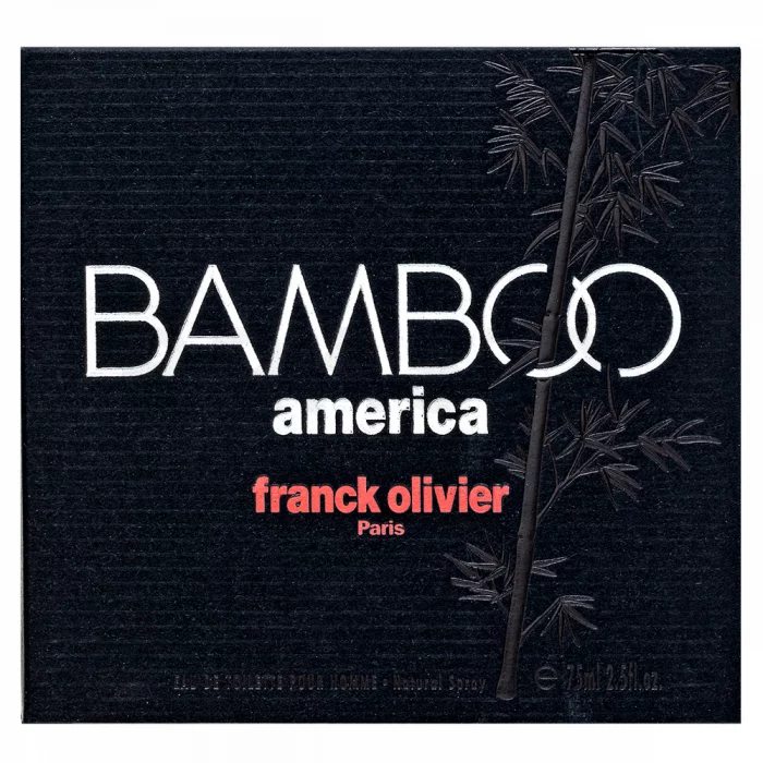 Franck Olivier Bamboo America toaletní voda pro muže 75 ml